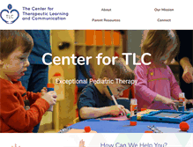 Tablet Screenshot of centerfortlc.com